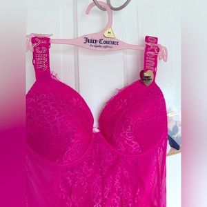 JUICY COUTURE  lingerie size M super sexy brand new never been worn or tryed on